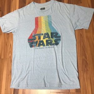 Star Wars men’s M shirt. Worn once. Perfect cond